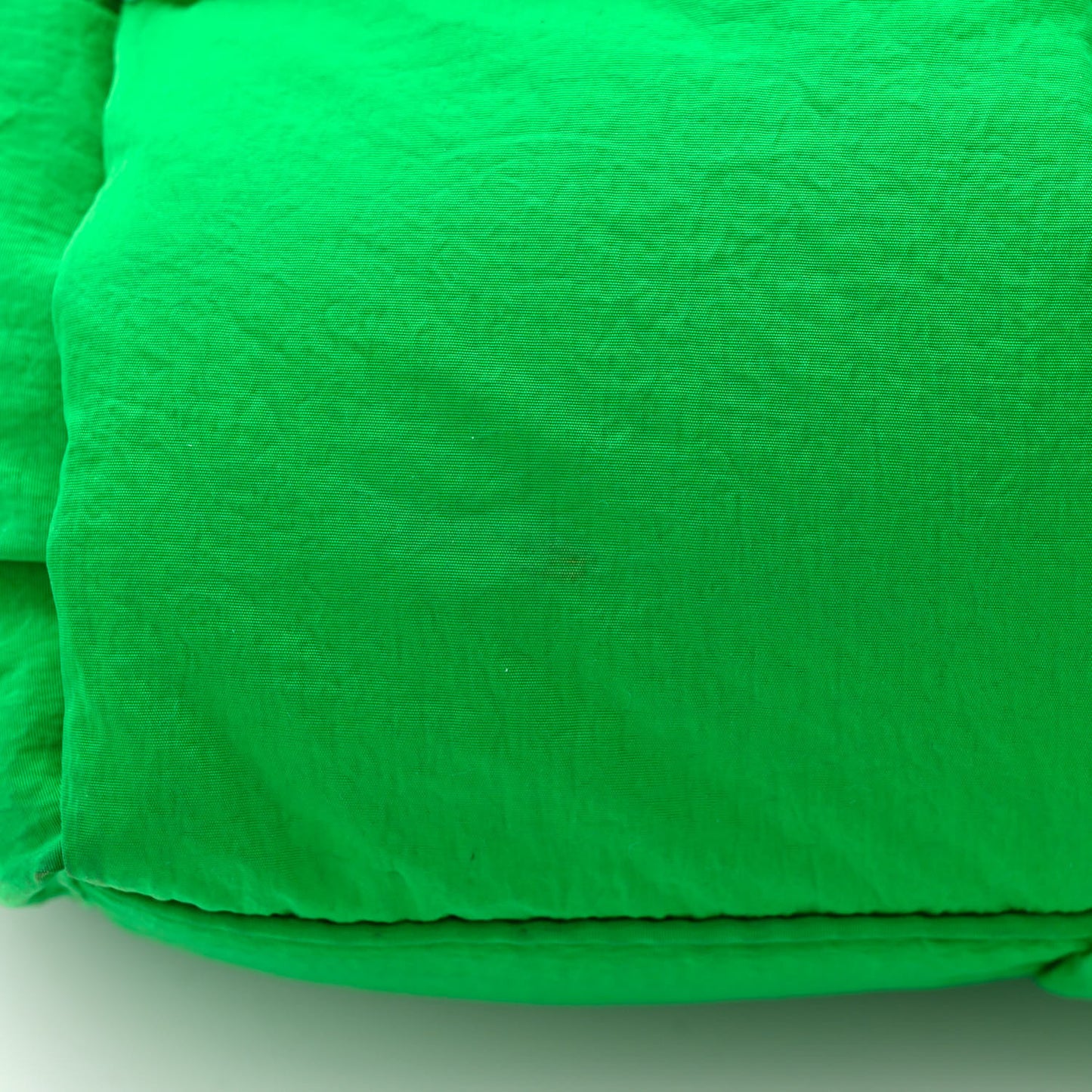 Nylon Intrecciato Padded Tech Cassette Bag Parakeet