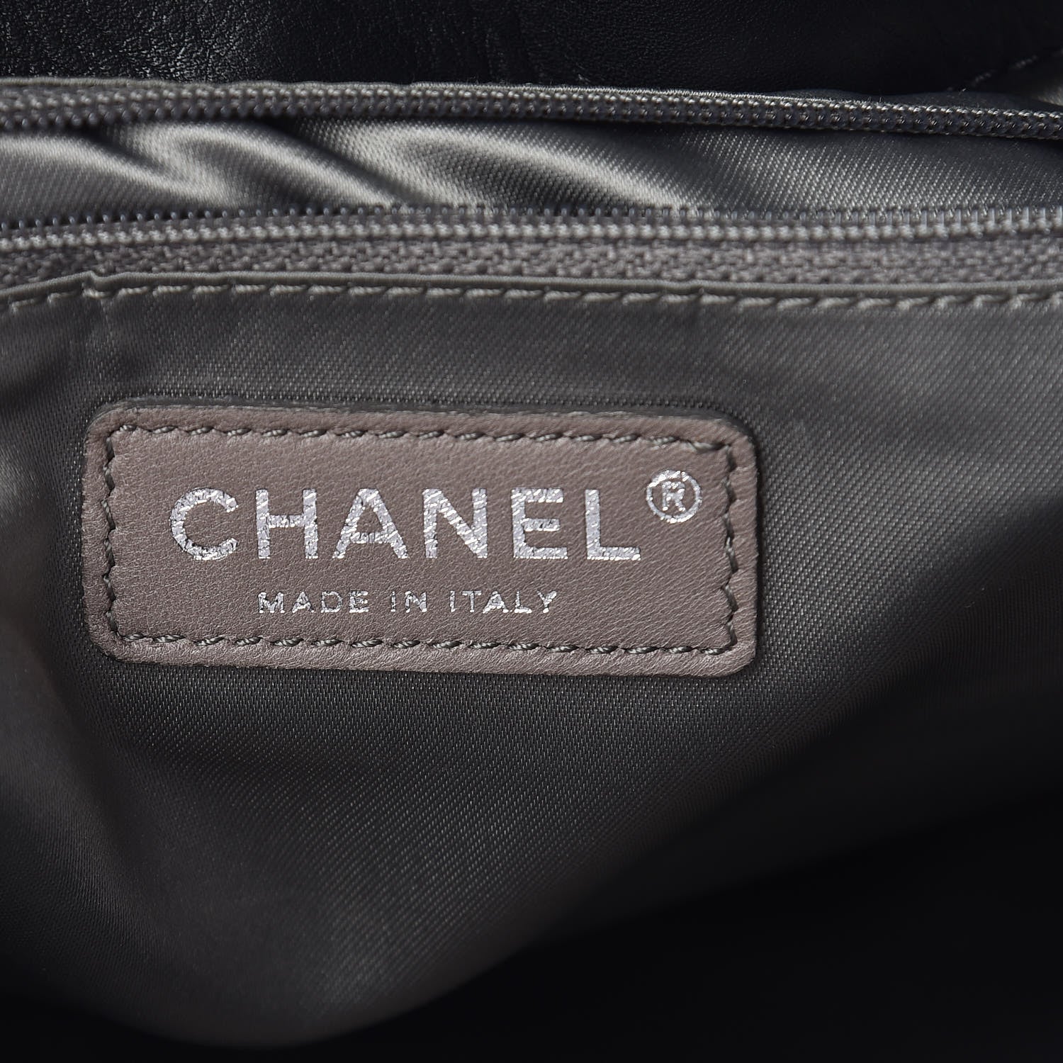 Chanel Calfskin Modern Chain Rhodoid Hobo Black 8 of 10