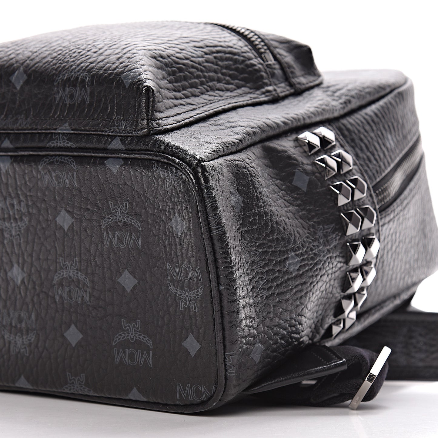 Visetos Small Side Stud Stark Backpack Black