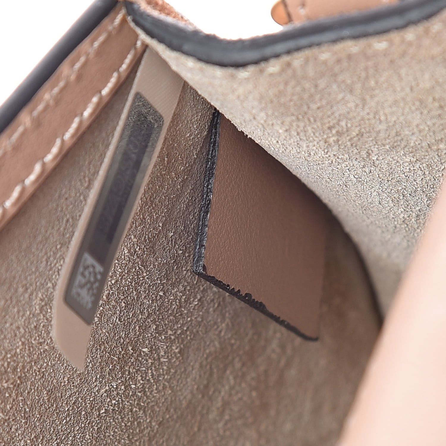Chloe Calfskin Suede Small Nile Bracelet Bag Biscotti Beige 9 of 9