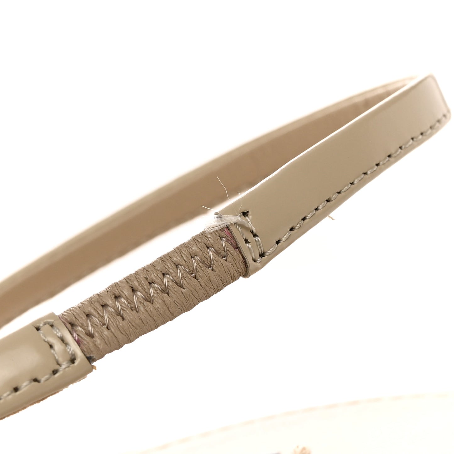 Mesh Nappa Triangle Logo Pointed Toe 45mm Slingback Pumps 38.5 Deserto