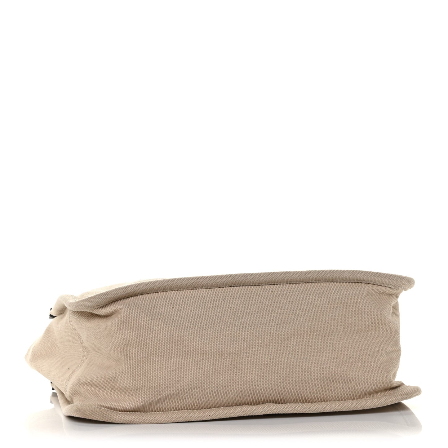 Canvas Signet Tote Bag Beige