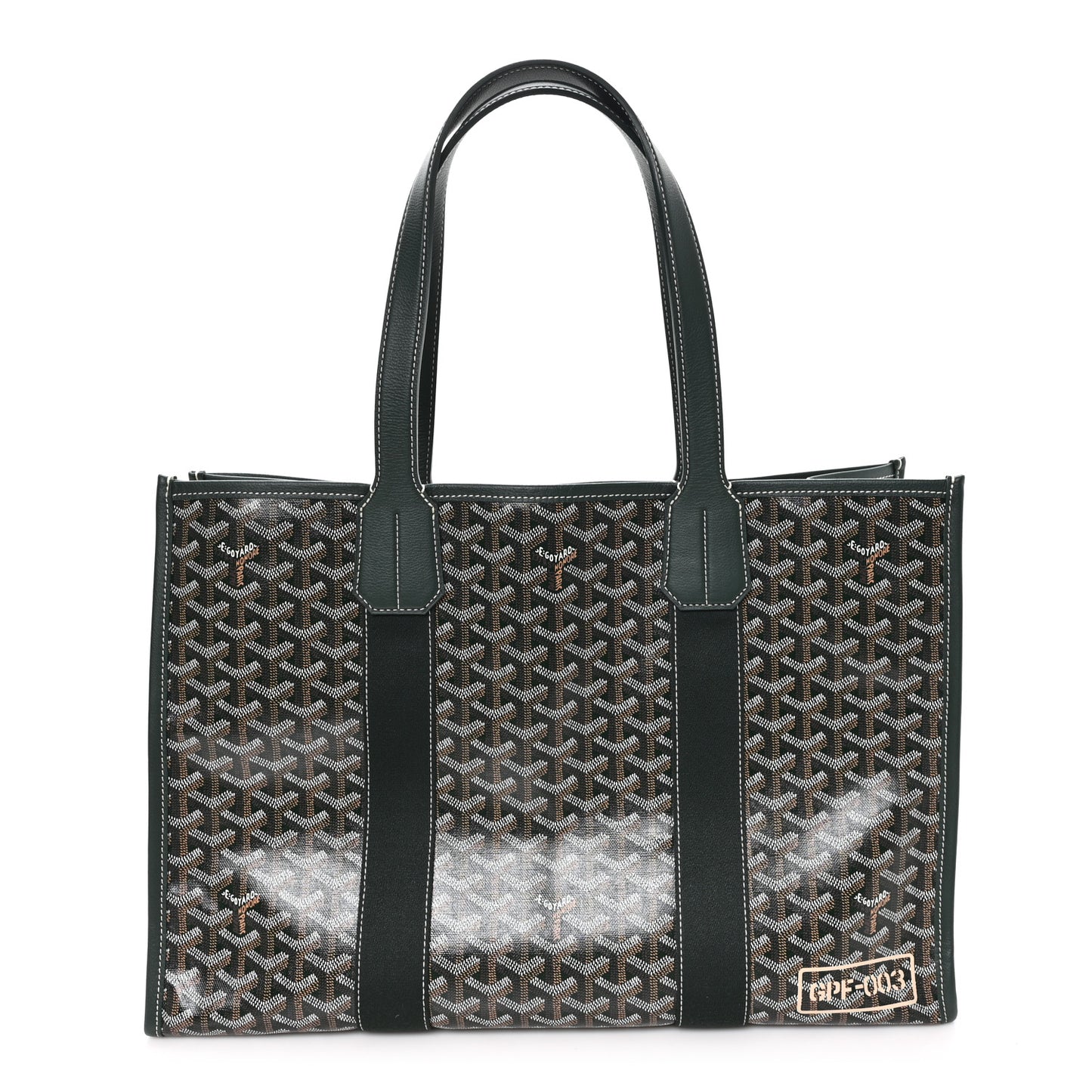 Goyardine Villette MM Tote Green