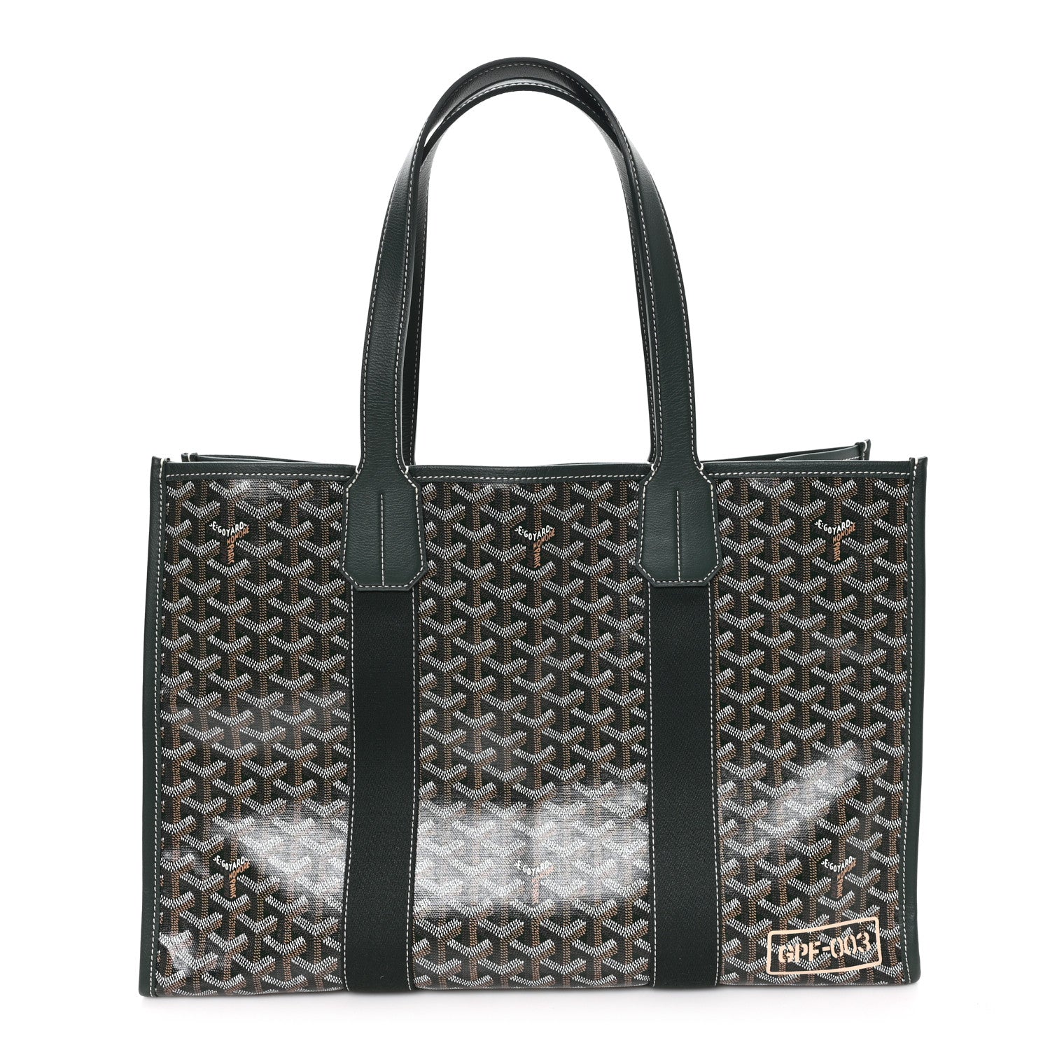 Goyard Goyardine Villette MM Tote Green 1 of 10