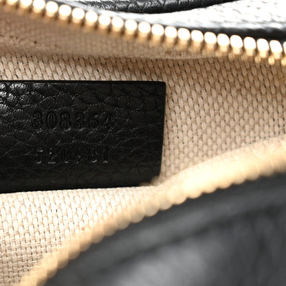Gucci Pebbled Calfskin Small Soho Disco Bag Black 7 of 10