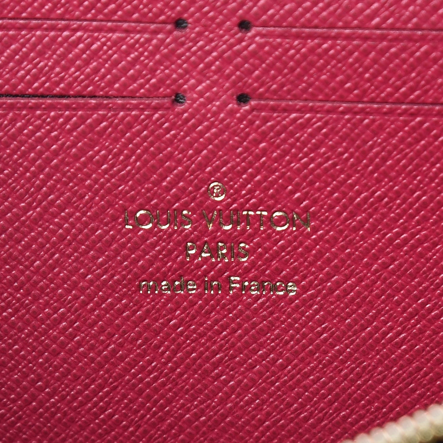 Louis Vuitton Monogram Clemence Wallet Fuchsia 6 of 8