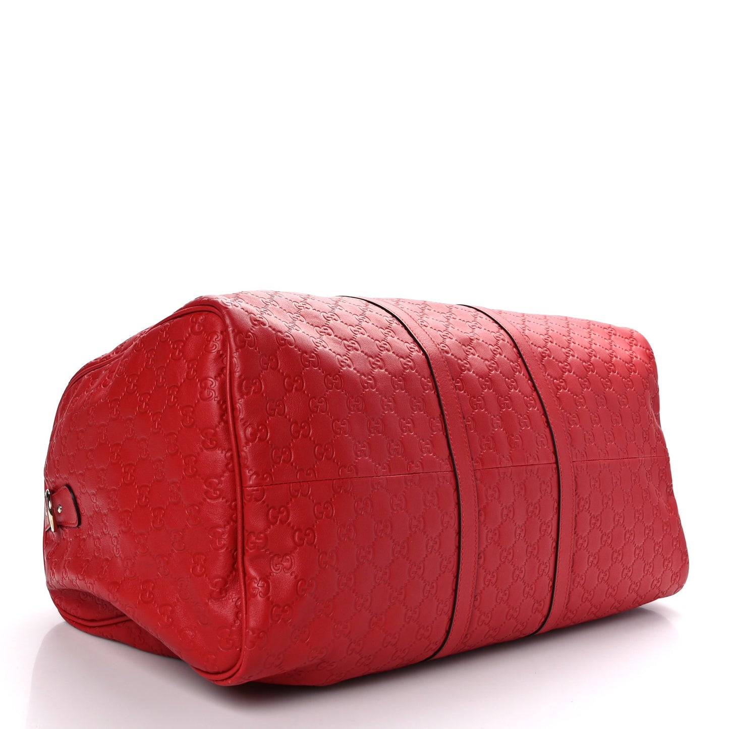 Guccissima Large Carry On Duffle Red
