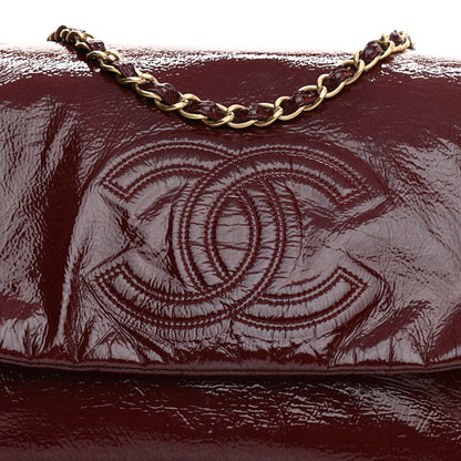 Chanel Vinyl XXL Rock and Chain Flap Bordeaux 7 of 9