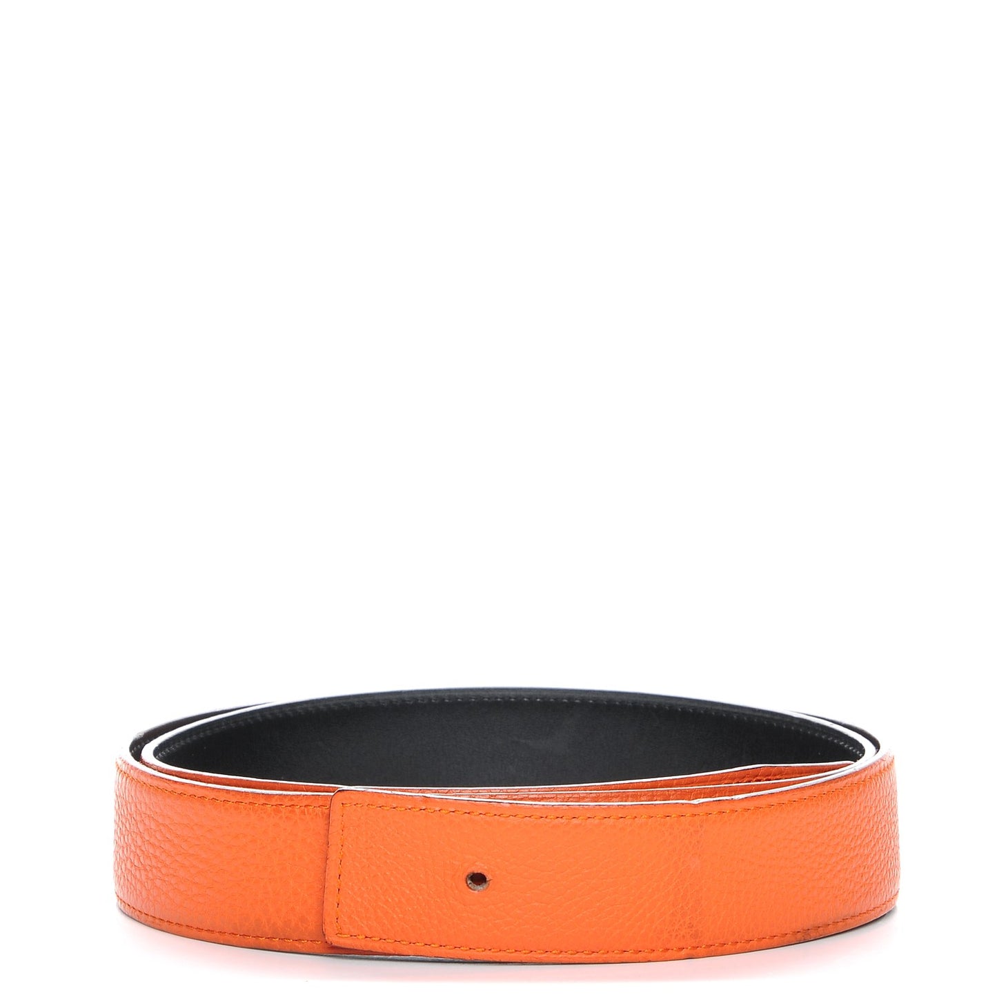 Box Togo 32mm Belt Strap 90 Orange Terre Battue
