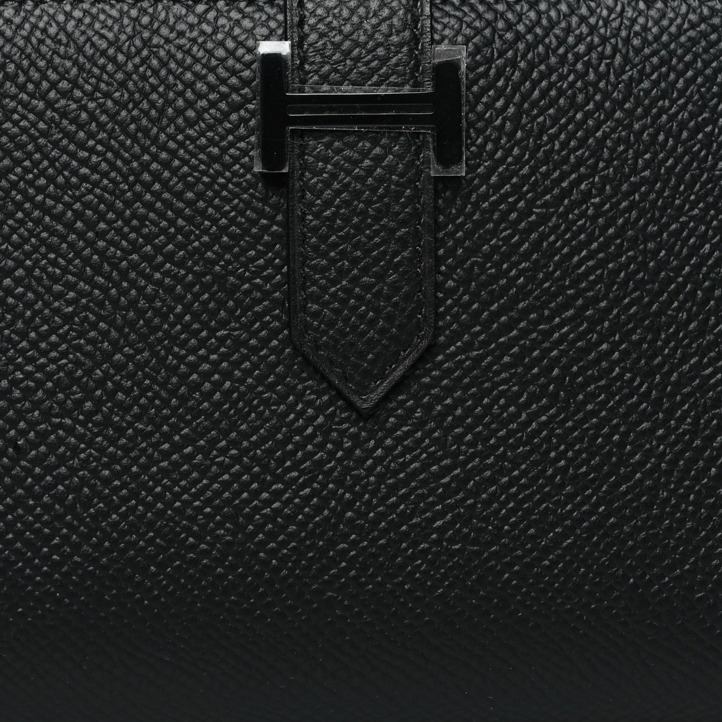 Epsom Monochrome Bearn Gusset Wallet Black