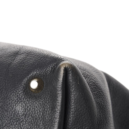 Lanvin Grained Calfskin New Easy Shopper Tote Navy Black 11 of 20