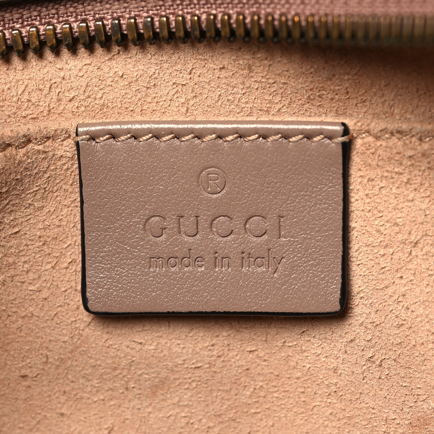 Gucci Calfskin Matelasse Small GG Marmont Chain Shoulder Bag Porcelain Rose 6 of 13