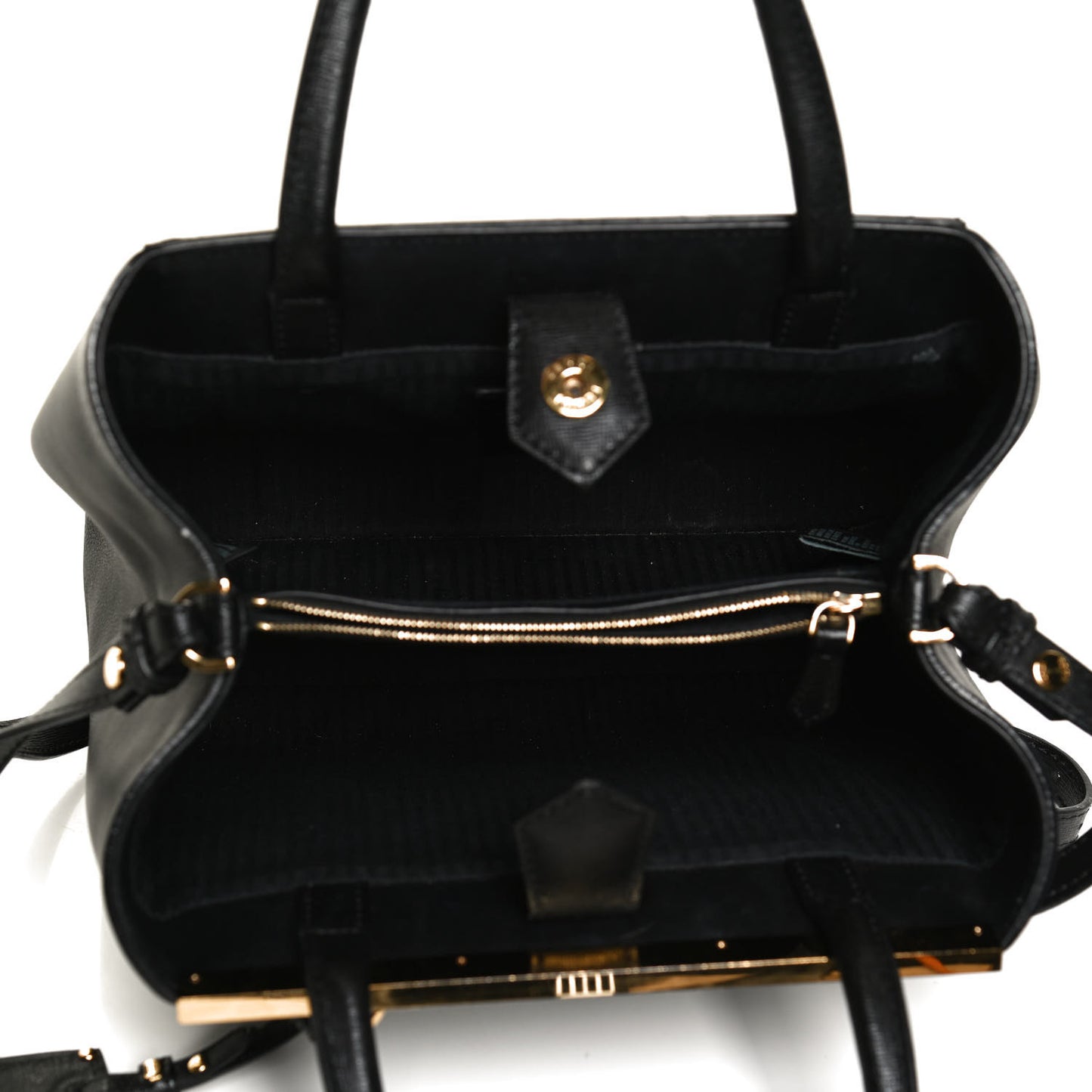 Vitello Elite Petite 2Jours Tote Black