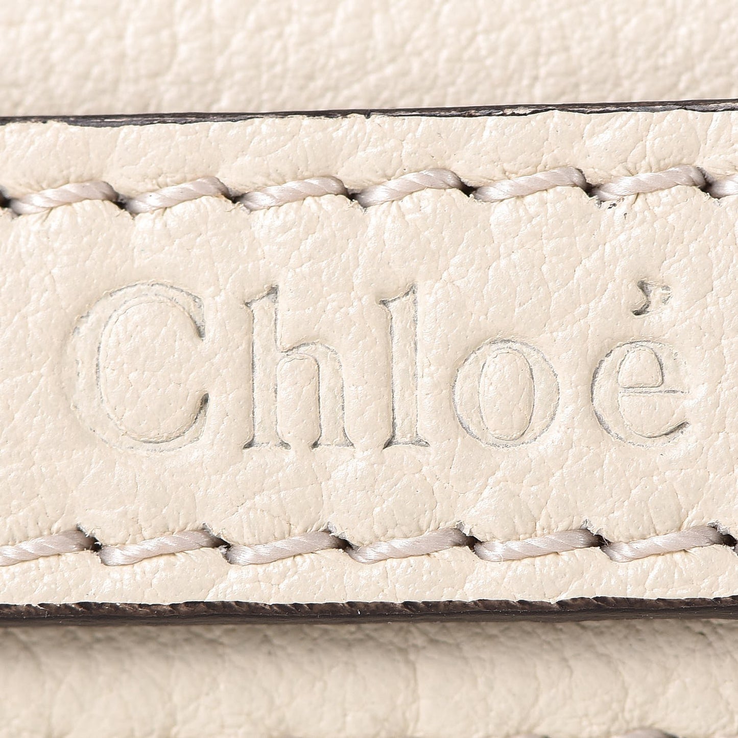 Calfskin Suede Medium Nile Bracelet Bag Off White