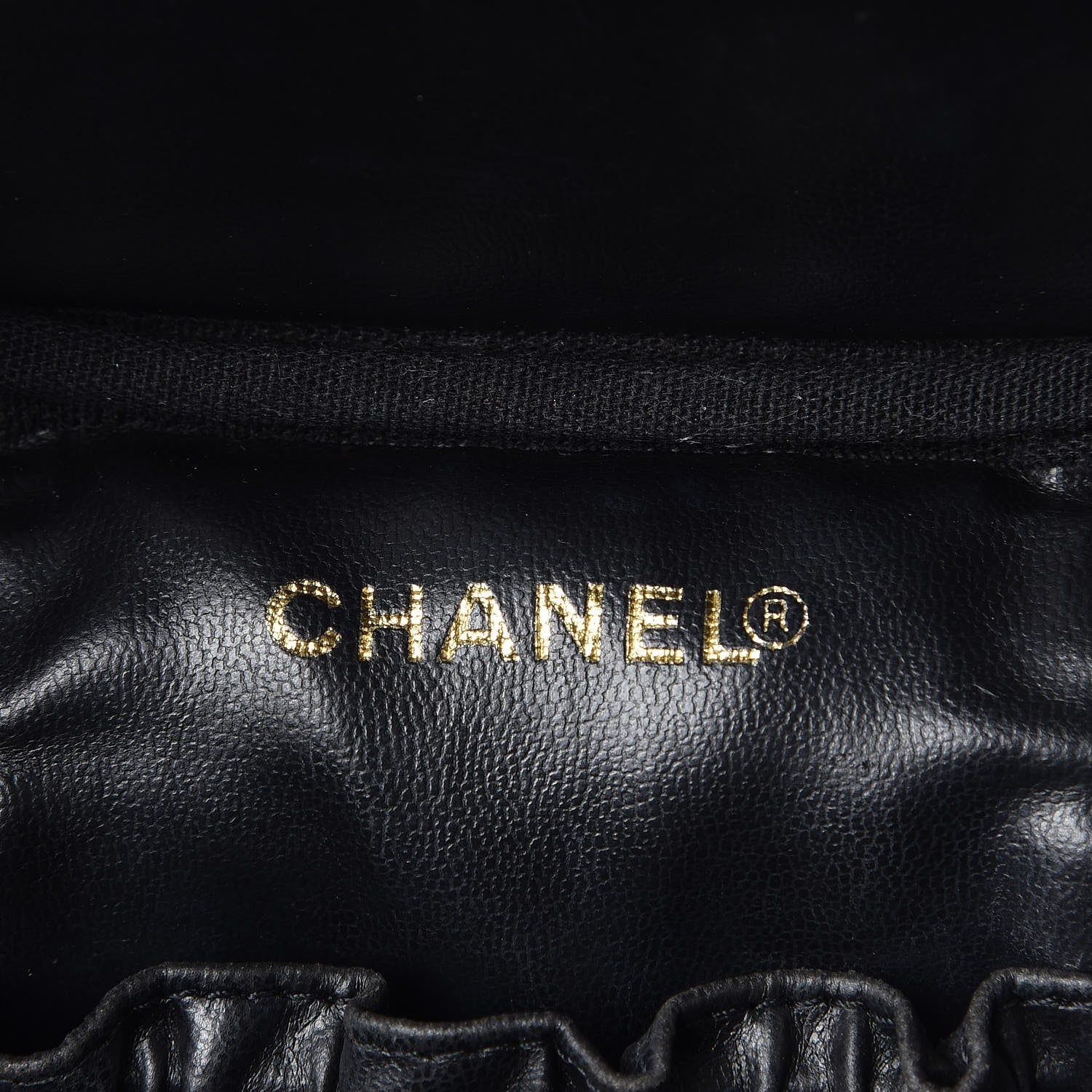 Chanel Caviar Vanity Cosmetic Case Black 6 of 15