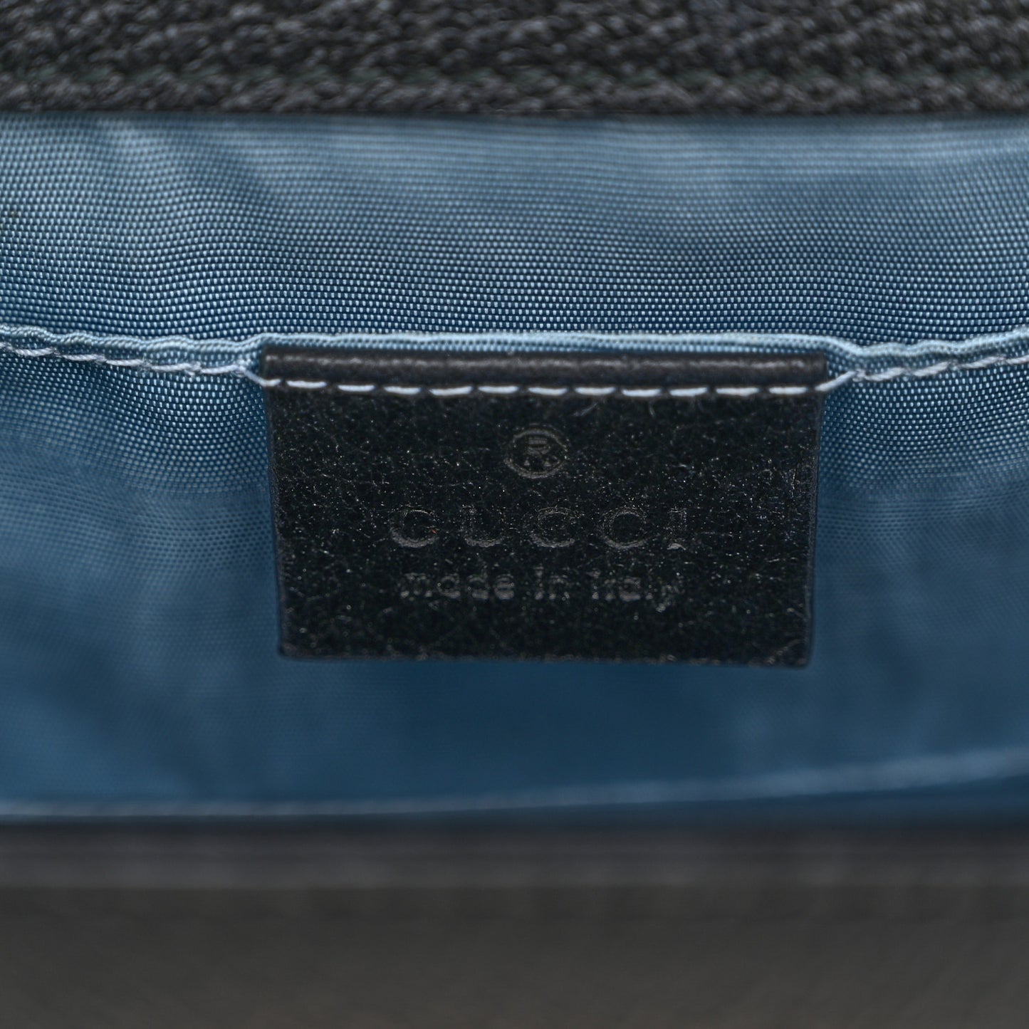 Grained Calfskin Bee Star Small Padlock Shoulder Bag Black