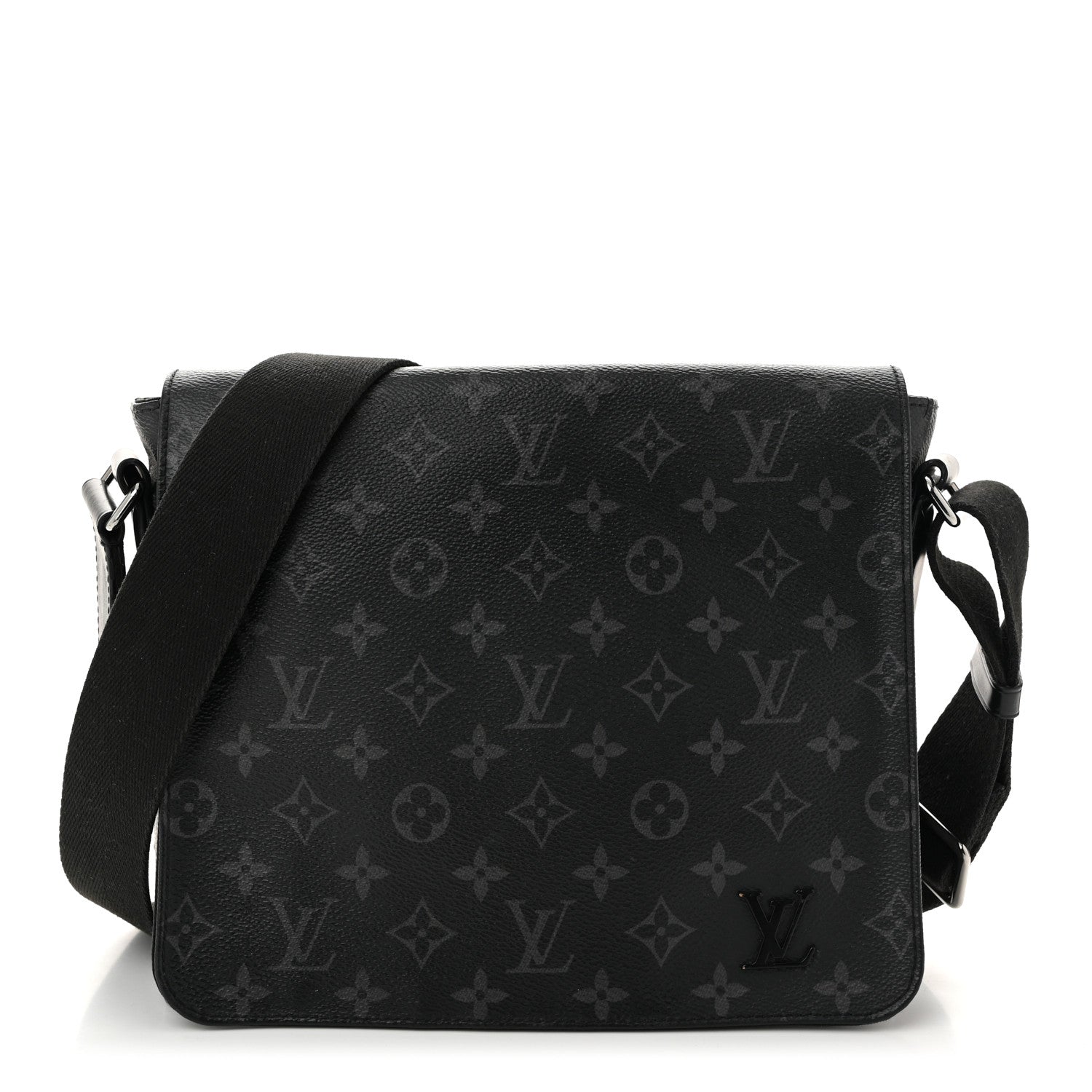 Louis Vuitton Monogram Eclipse District PM Black 1 of 12