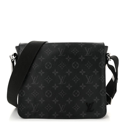 Louis Vuitton Monogram Eclipse District PM Black 1 of 12