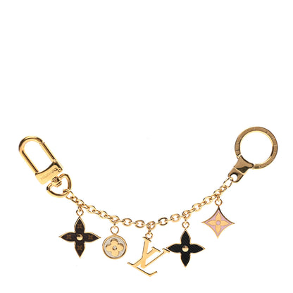 Louis Vuitton Monogram Spring Street Bag Charm Key Holder Gold 2 of 8