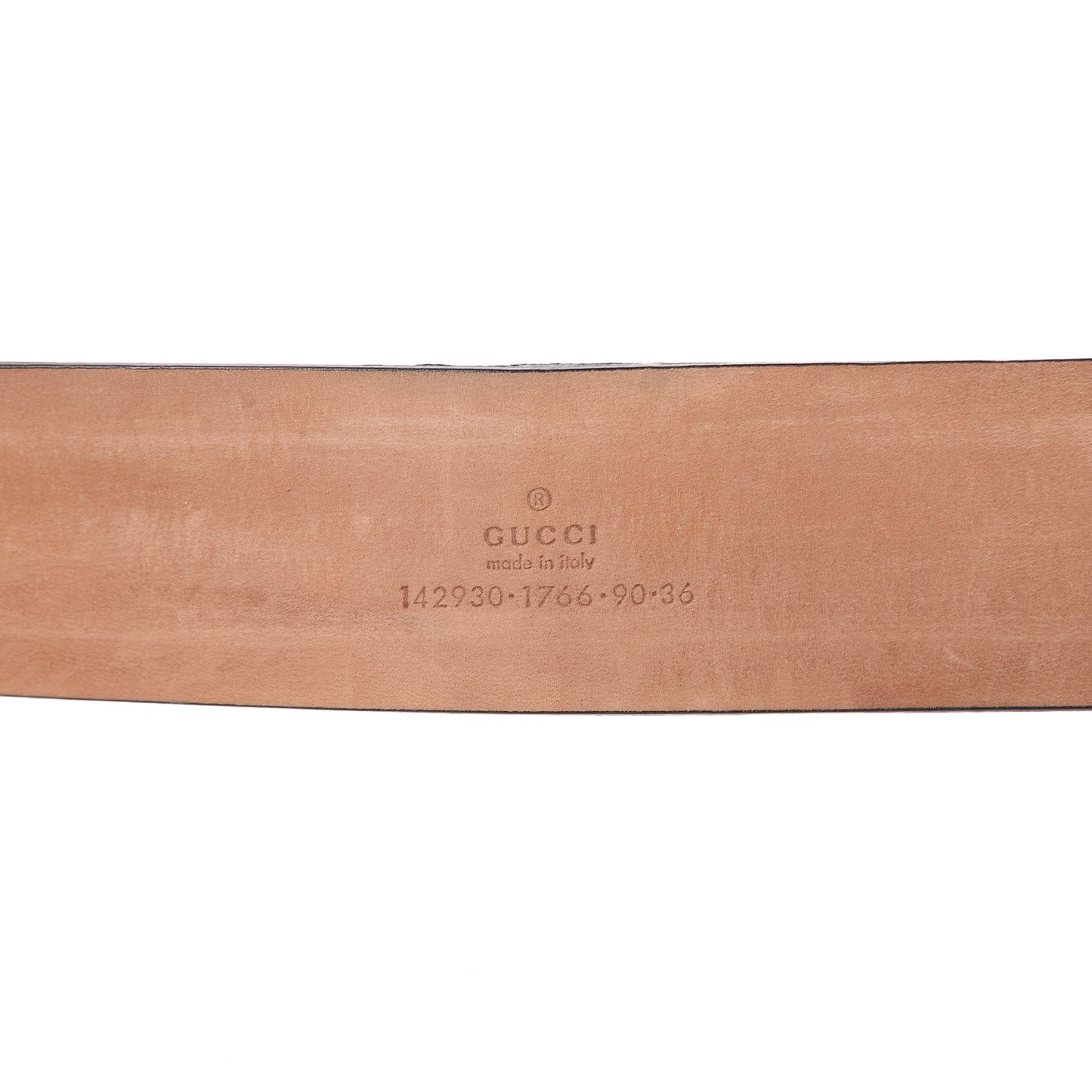 GG Supreme Monogram Niagara Lux Calfskin Interlocking G 40mm Belt 90 36 Beige Ebony Cocoa