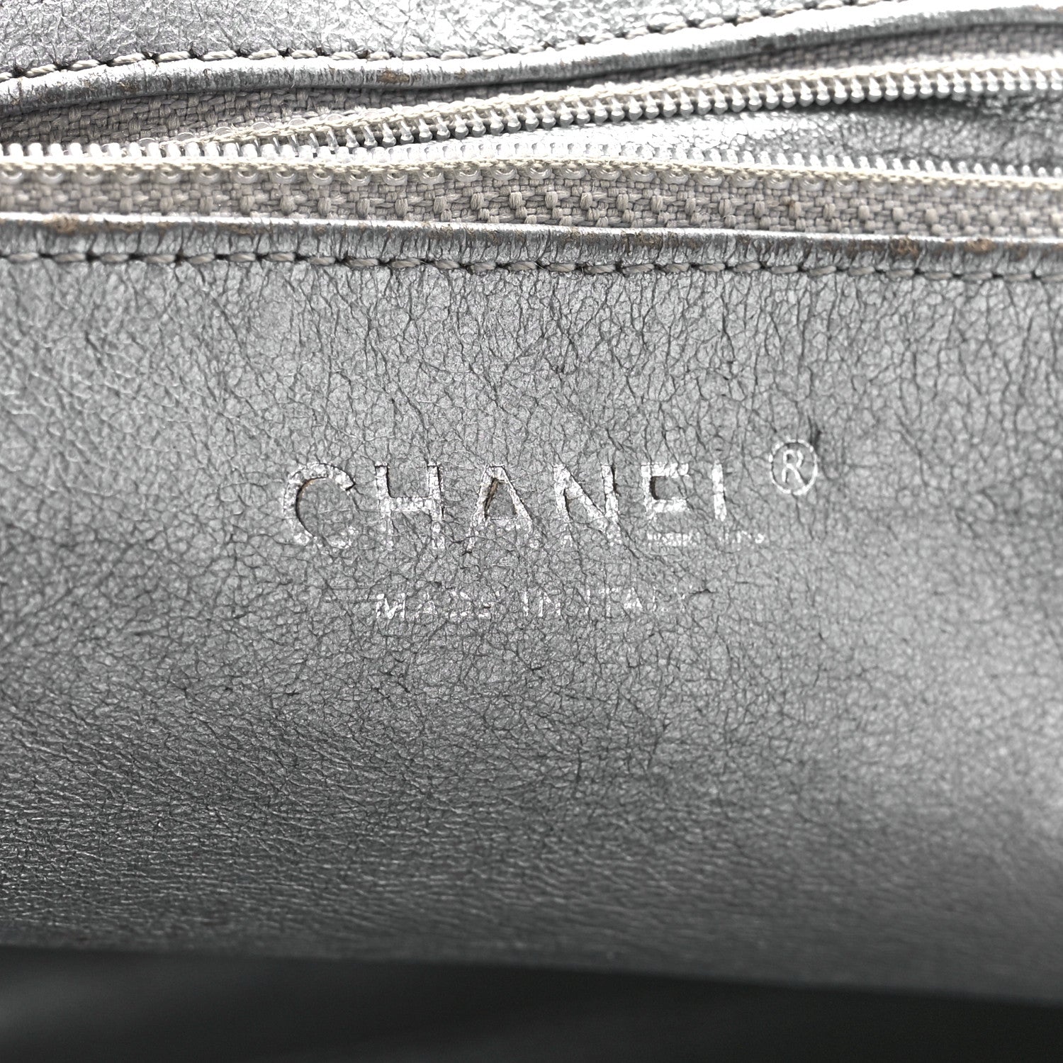Chanel Glazed Caviar East West Modern Chain Tote Black 6 of 11