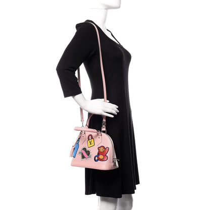 Louis Vuitton Epi Stickers Alma BB Rose Ballerine 2 of 9