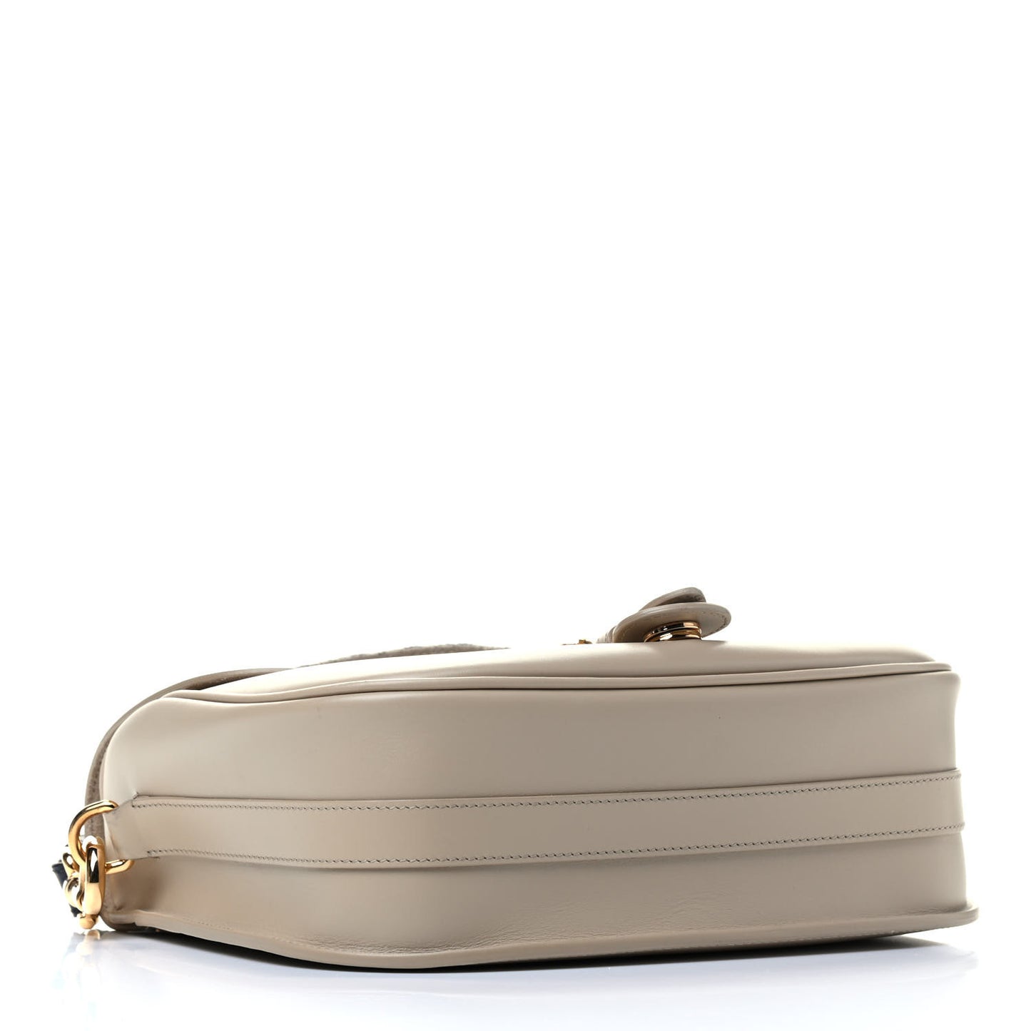 Box Calfskin Large Bobby Flap Beige