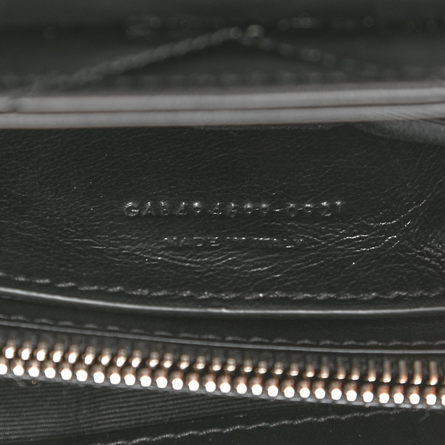 Calfskin Y Quilted Monogram Small Loulou Chain Satchel Black