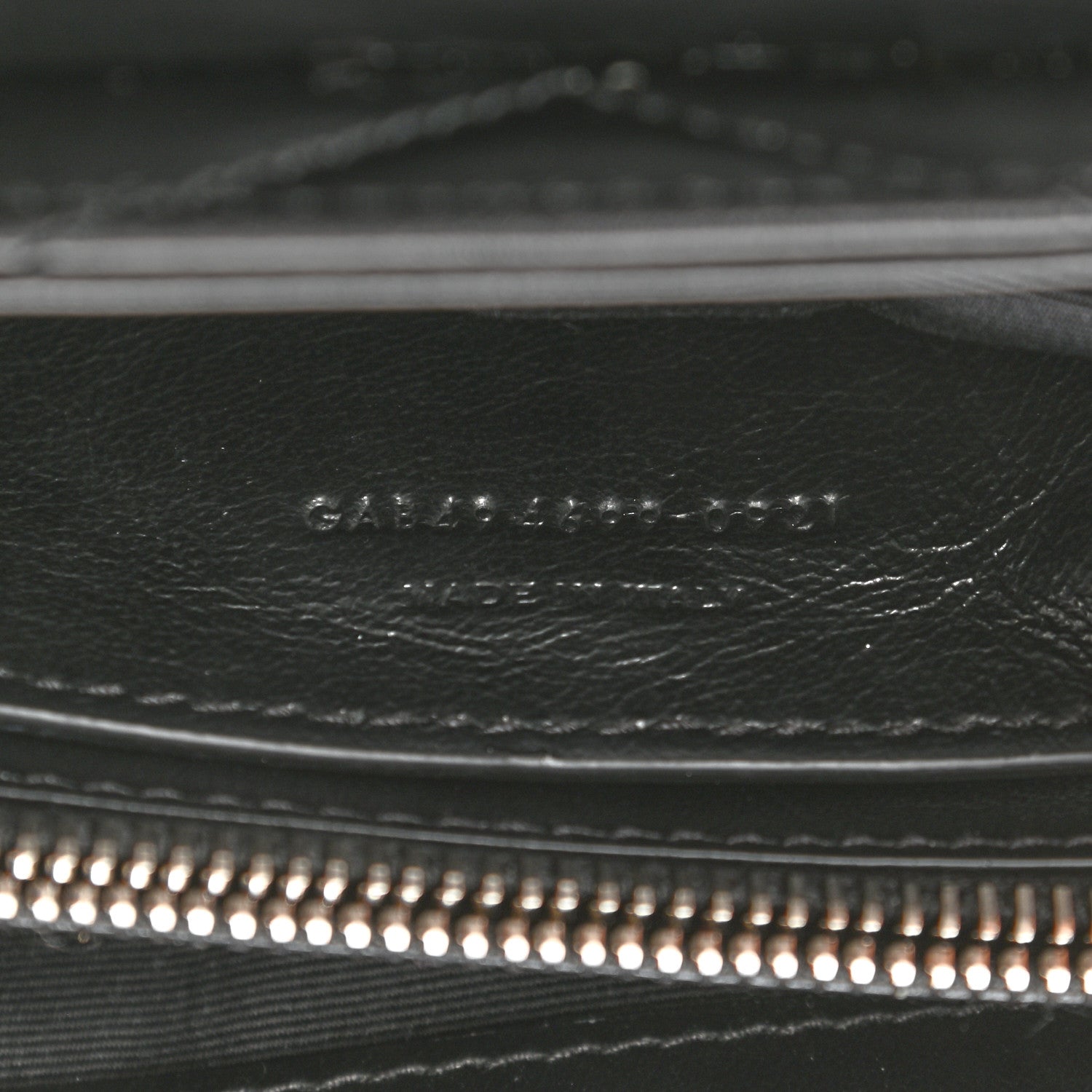 Saint Laurent Calfskin Y Quilted Monogram Small Loulou Chain Satchel Black 8 of 9