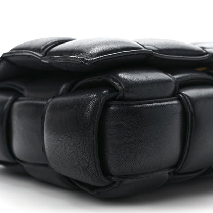 Bottega Veneta Nappa Maxi Intreccio Padded Cassette Crossbody Bag Black 7 of 10