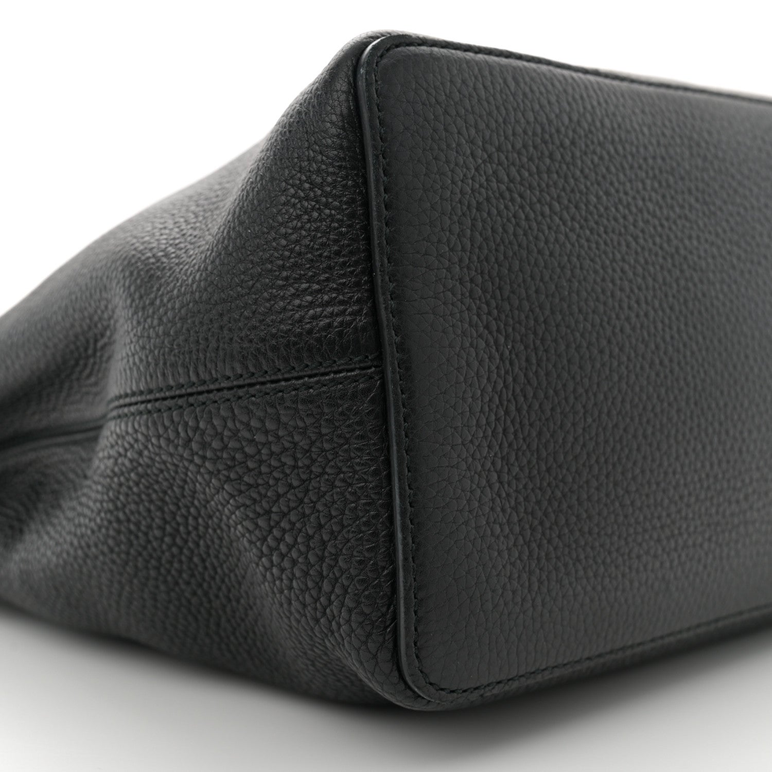 Gucci Pebbled Calfskin Large Soho Hobo Black 9 of 11