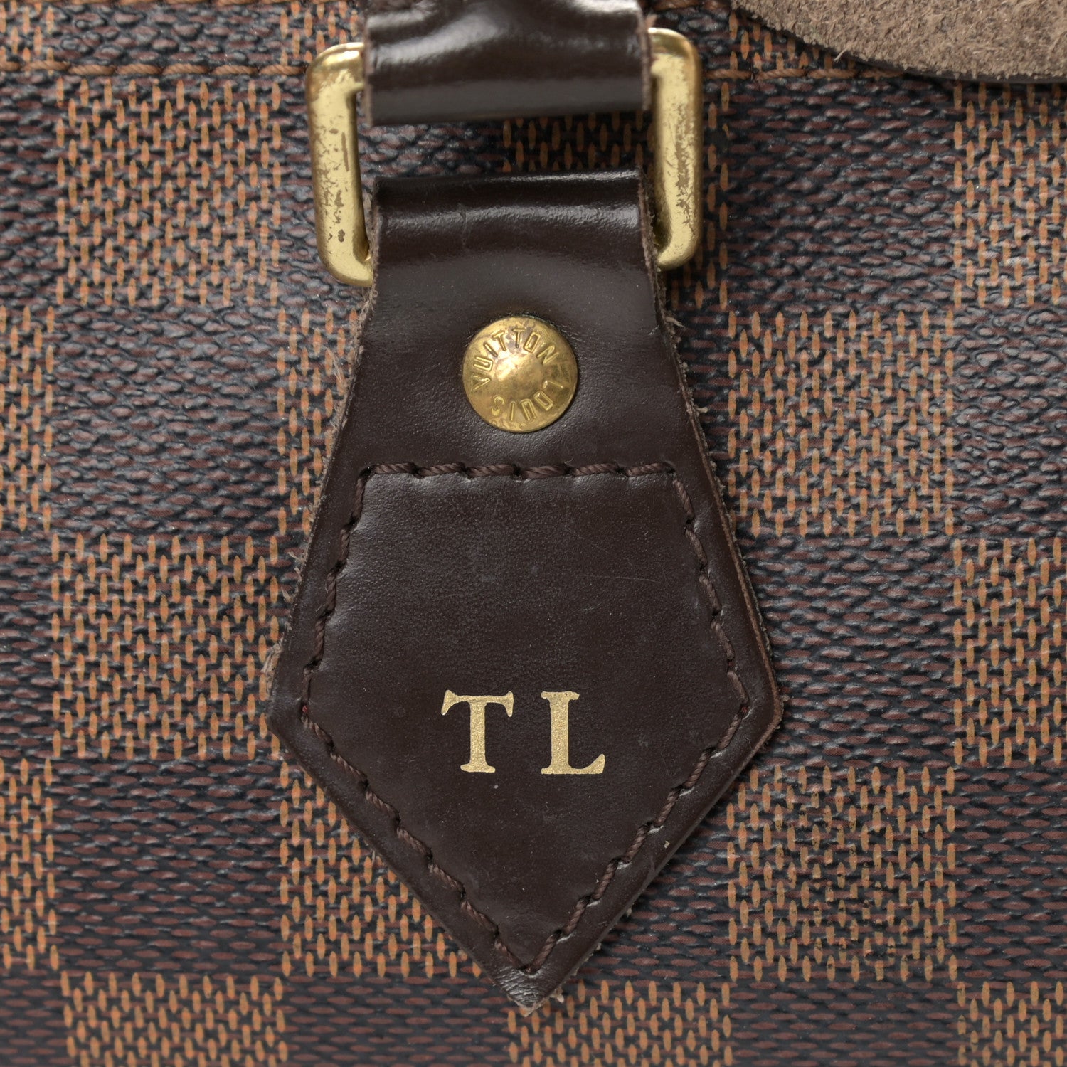 Louis Vuitton Damier Ebene Speedy 35 12 of 17