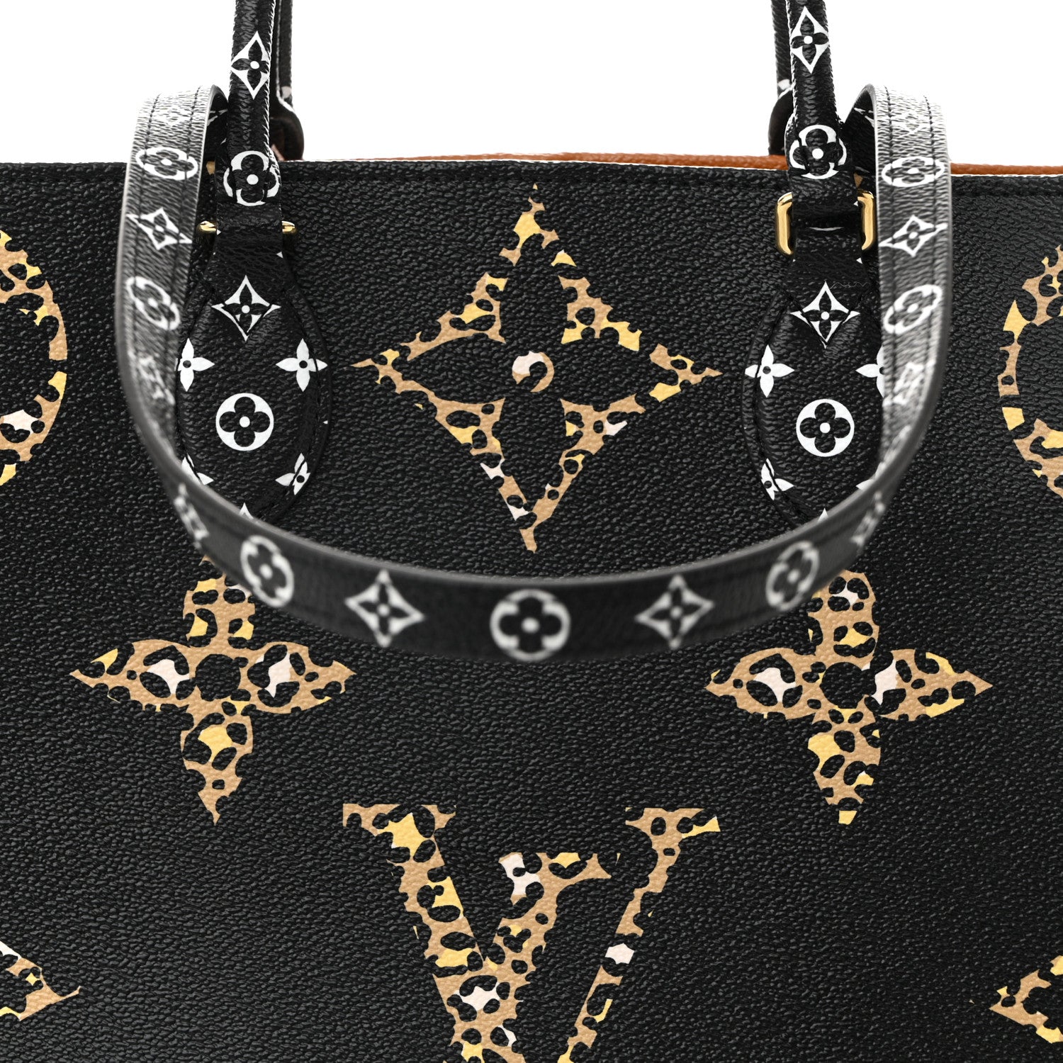 Louis Vuitton Monogram Giant Jungle Onthego GM Black 8 of 10