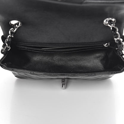 Chanel Patent Calfskin Quilted Mini Rectangular Flap Black 5 of 16