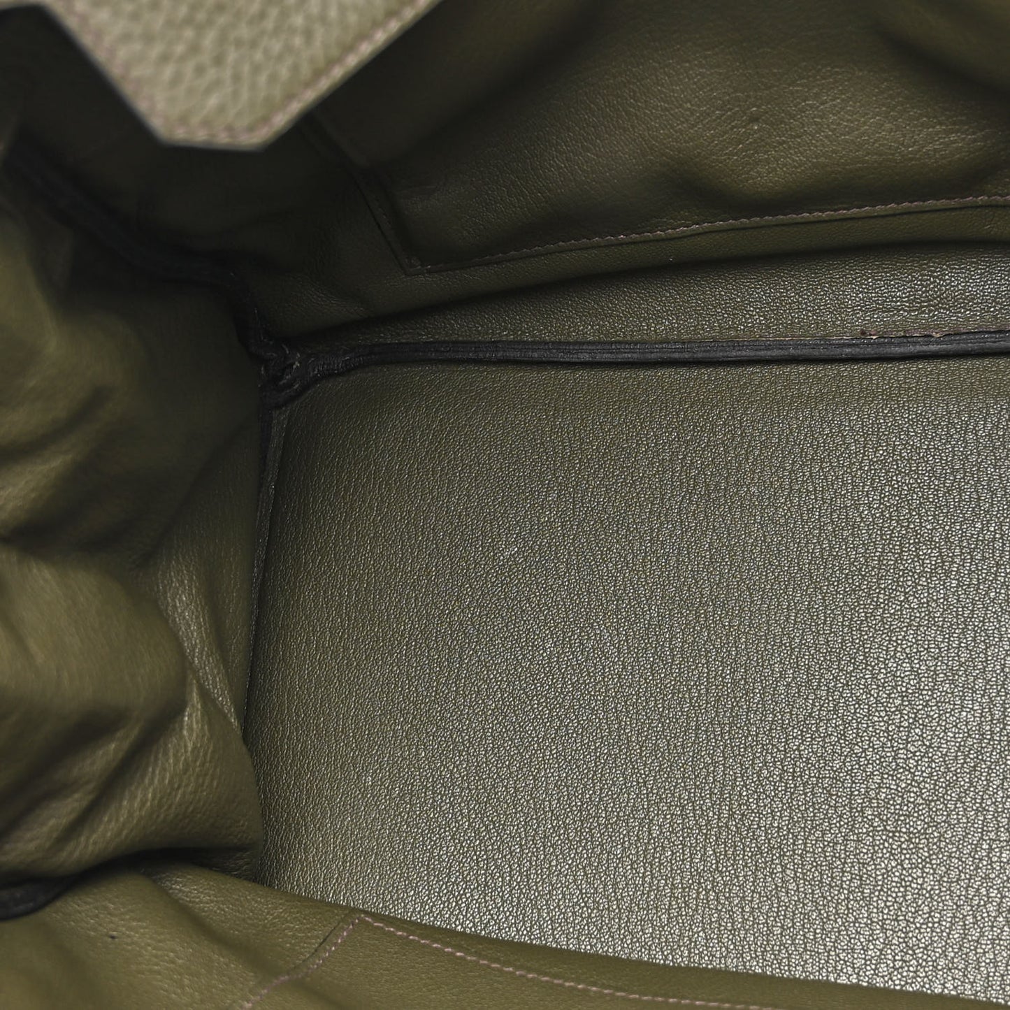 Taurillon Clemence Birkin 35 Vert Olive
