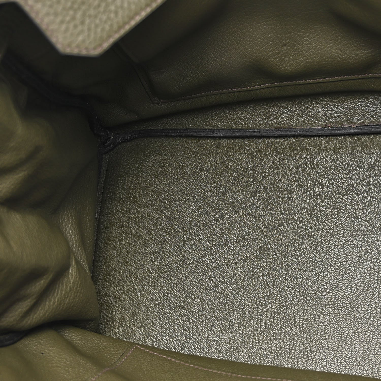 Hermes Taurillon Clemence Birkin 35 Vert Olive 13 of 16
