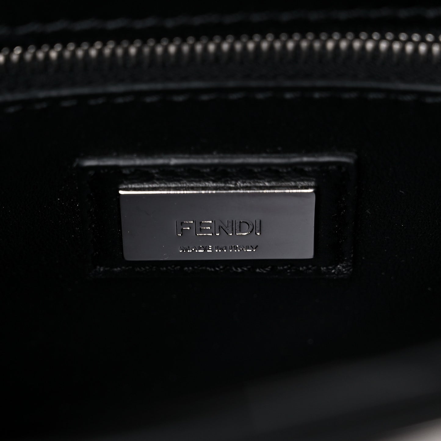 Nappa Lace Up Mini Peekaboo Iconic Satchel Black
