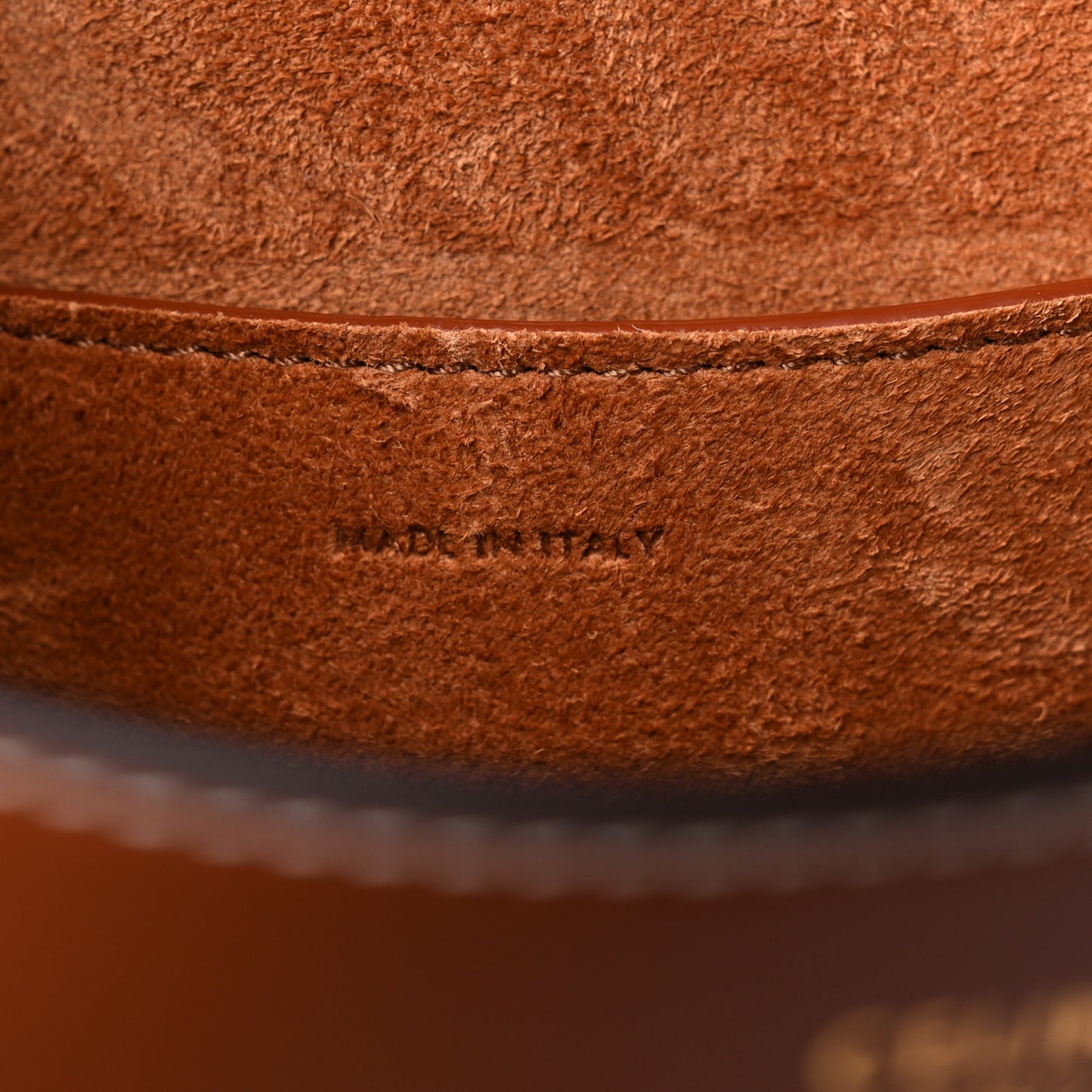 Smooth Calfskin Cuir Triomphe Folco Crossbody Bag Tan