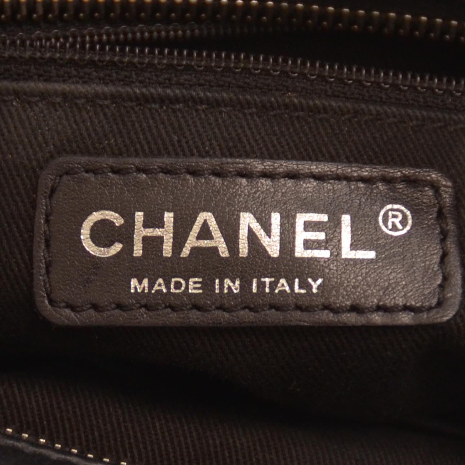 Chanel Calfskin Quilted Small Origami Tote Black 5 of 8
