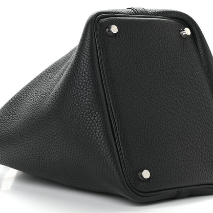 Hermes Taurillon Clemence Picotin Lock 18 PM Black 8 of 9
