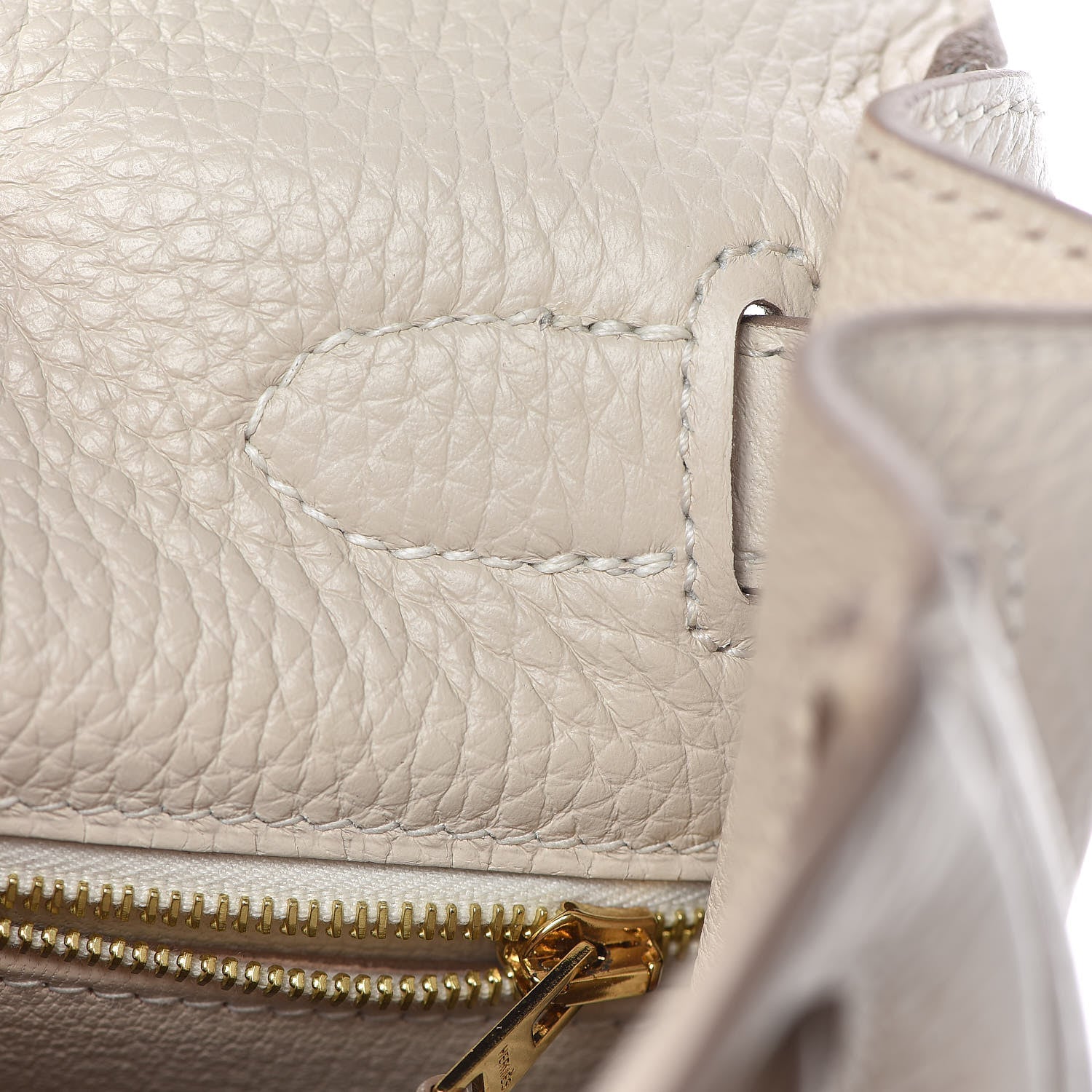 Hermes Taurillon Clemence Kelly Retourne 28 Craie 9 of 46