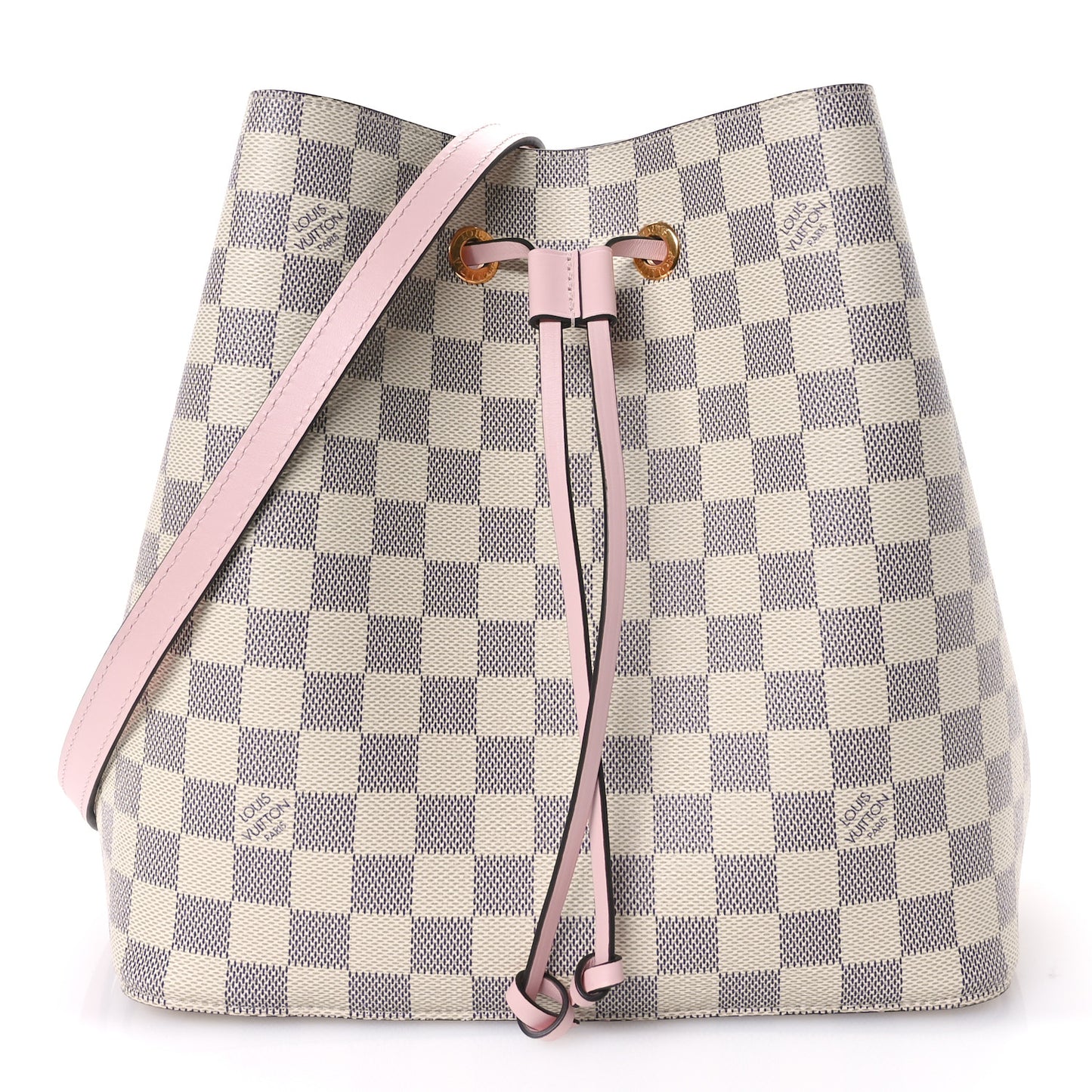 Damier Azur Neonoe MM Eau De Rose