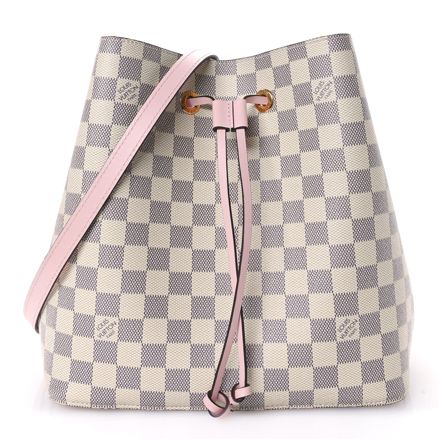 Louis Vuitton Damier Azur Neonoe MM Eau De Rose 1 of 10