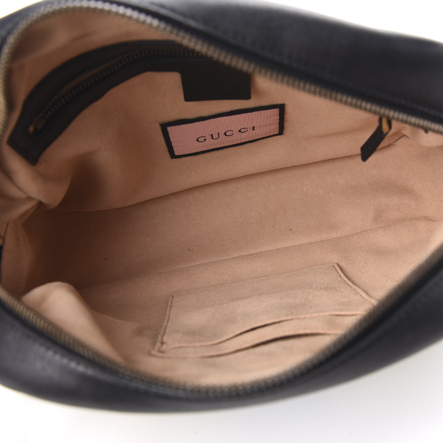 Calfskin Matelasse GucciGhost Medium GG Marmont Chain Shoulder Bag Black New Acquamarine