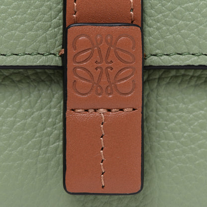 Loewe Grained Calfskin Small Vertical Wallet Rosemary Tan 8 of 9