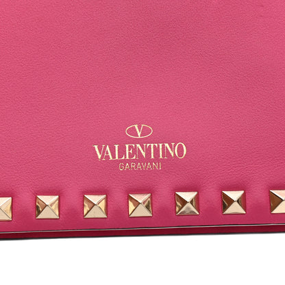 Valentino Garavani Vitello Rockstud Flap Crossbody Bag Peony 7 of 11