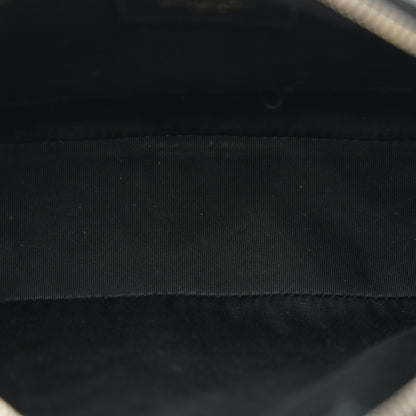 Saint Laurent Calfskin Matelasse Monogram Lou Camera Bag Black 5 of 14