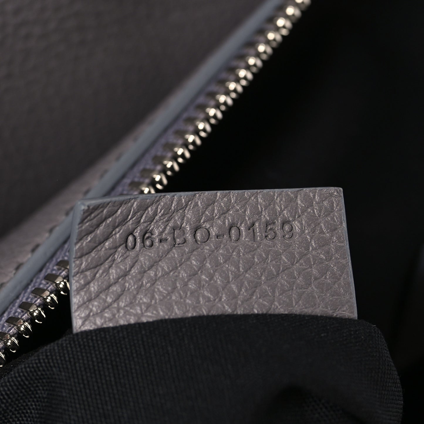 Calfskin Mens Saddle Bag Grey