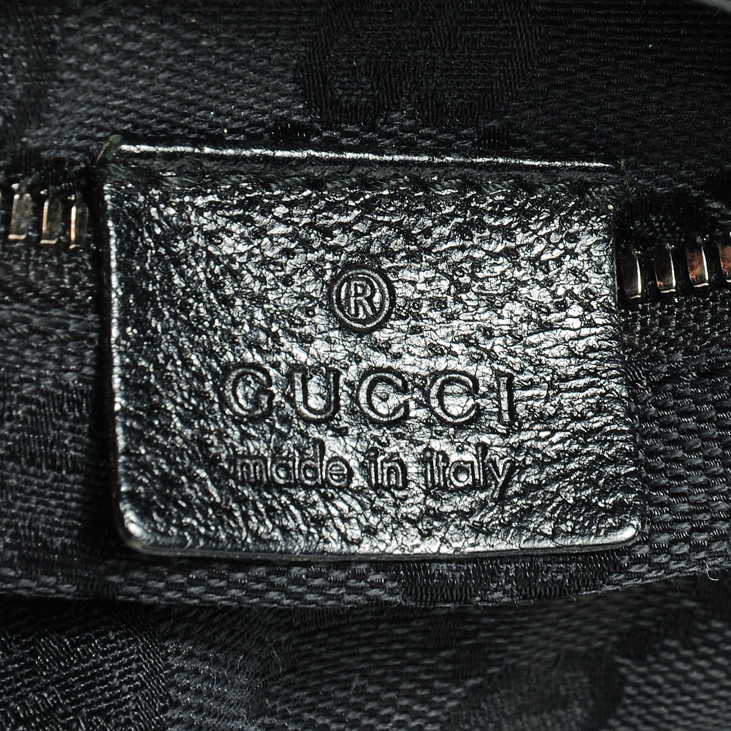 Gucci Monogram Belt Bag Black 7 of 8