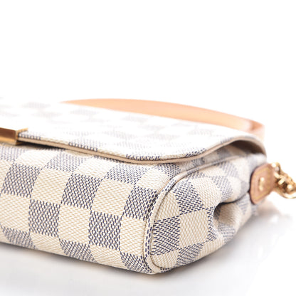 Louis Vuitton Damier Azur Favorite MM 6 of 11